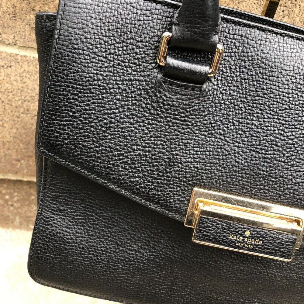 KATE SPADE New York Dion Braxton Place Purse Crossbody Strap Black Hand Bag - Picture 3 of 12
